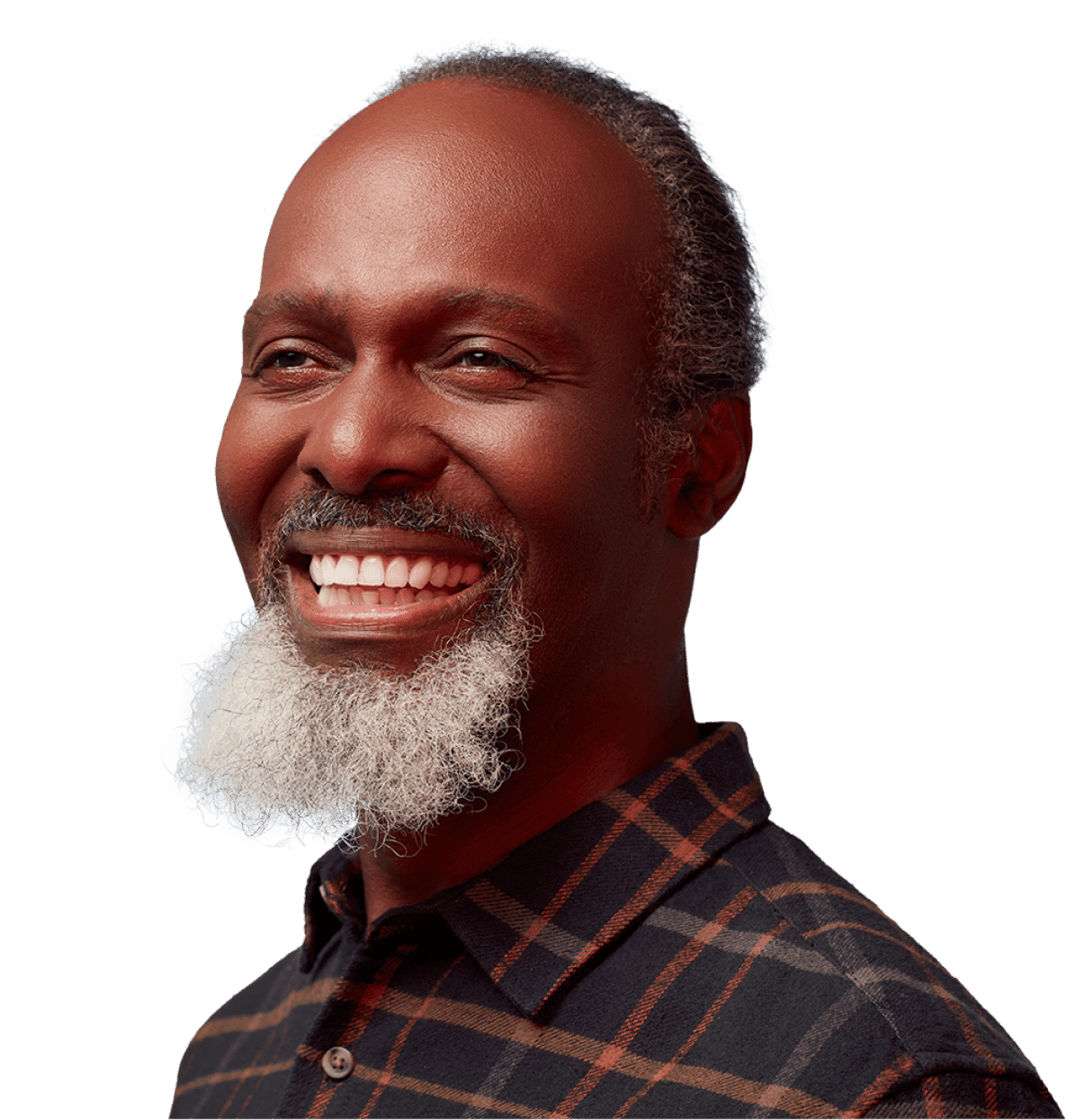 male smiling head shot