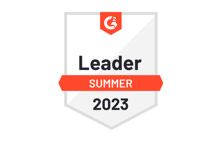 G2 Summer Leader badge