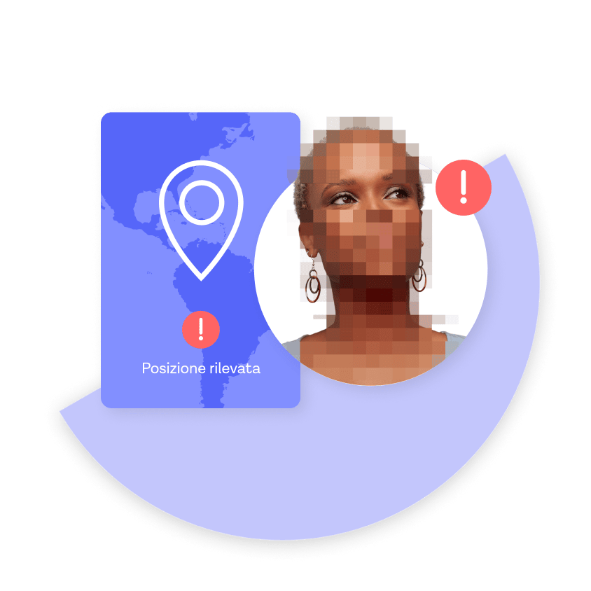 Un'utente fraudolenta viene identificata utilizzando l'analisi della posizione.