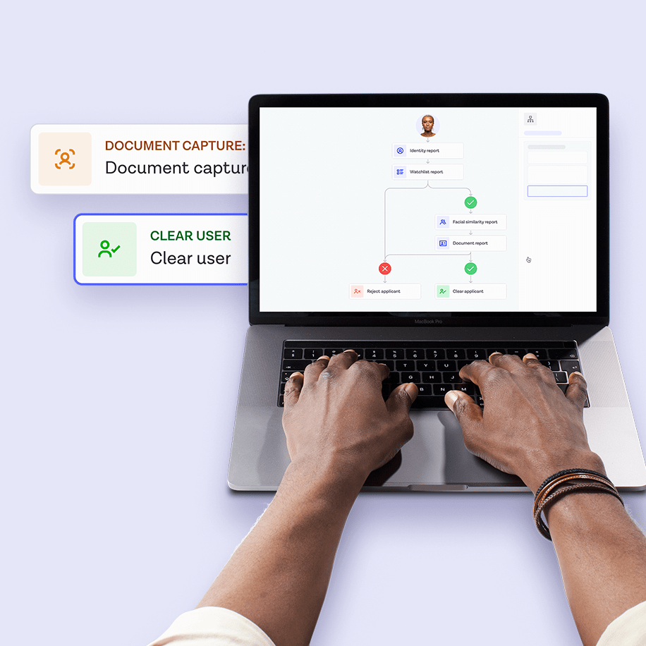 Document and biometric workflow